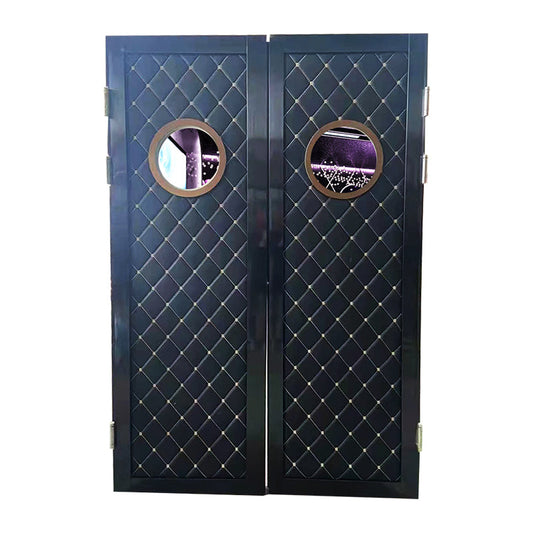 A durable soundproof door designed for high-traffic commercial spaces, offering excellent noise reduction and lasting performance.