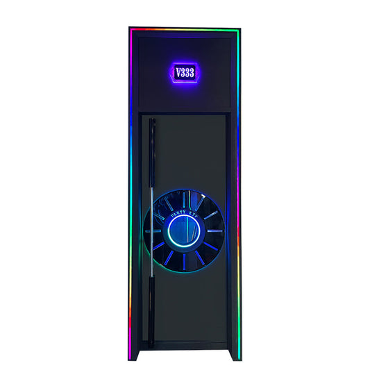 SafeSoundDoors innovative LED-accented door with futuristic design, combining striking aesthetics and top-tier performance