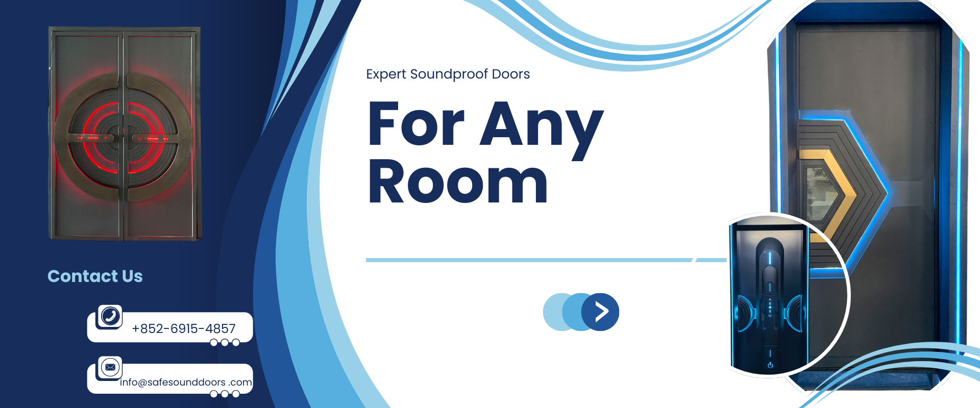Expert soundproof doors for any room with advanced design and performance.
